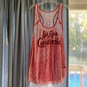 St. Louis Cardinals Racerback tank 2xl